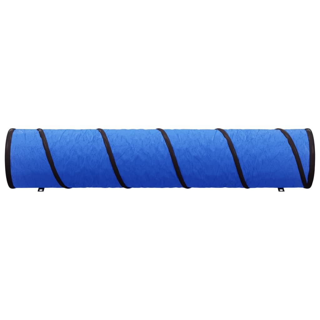 VidaXL Tunnel pour chien Ø 40 x 200 cm polyester bleu