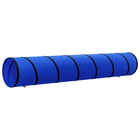 Vidaxxl tunnel pour chien ø 50x300 cm polyester bleu