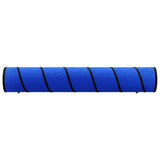 Vidaxxl tunnel pour chien ø 50x300 cm polyester bleu