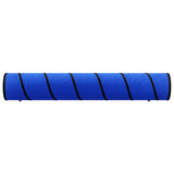 Tunnel del cane Vidaxl Ø 50x300 cm Polyester Blue