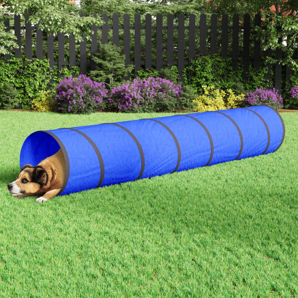 Vidaxl Hundetunnel Ø 50 x 300 cm Polyesterblau