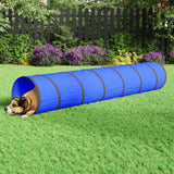 Tunnel del cane Vidaxl Ø 50x300 cm Polyester Blue