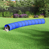 Vidaxl Hundetunnel Ø 55 x 500 cm Polyesterblau