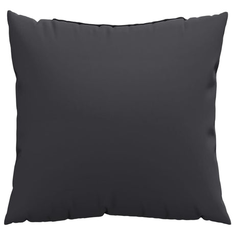 Vidaxx coussins de canapé 4 pcs 40x40 cm tissu noir