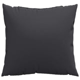 Vidaxl -Sofa -Kissen 4 Stcs 50x50 cm Stoff schwarz