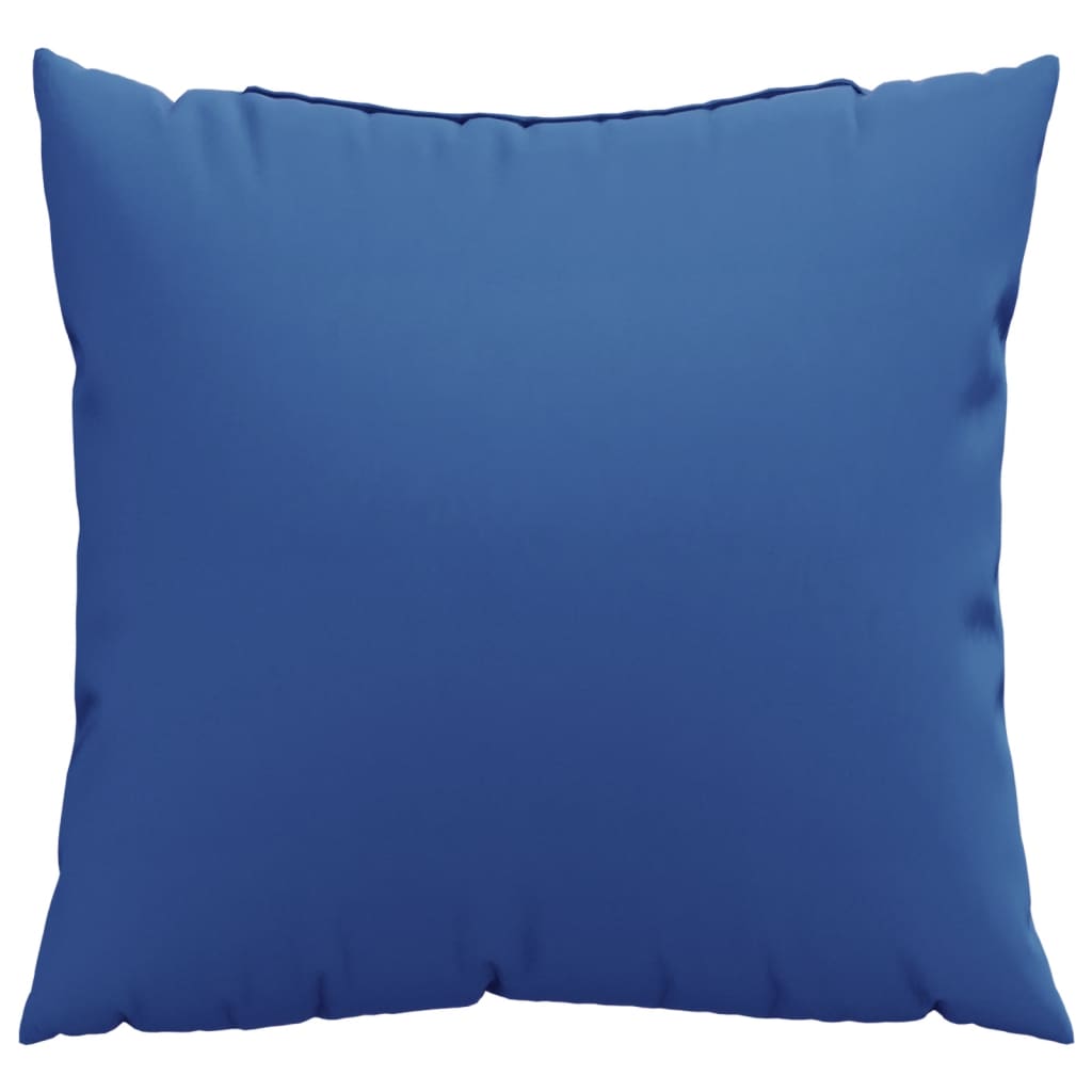 Vidaxl Bank Cushions 4 St 50x50 cm tissu royal bleu