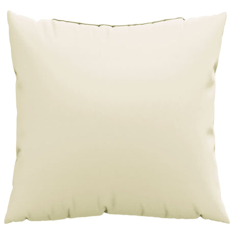 Vidaxx coussins de canapé 4 pcs 60x60 cm tissu couleur crème