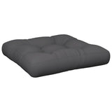 Vidaxx coussin palette 60x60x12 cm tissu anthracite
