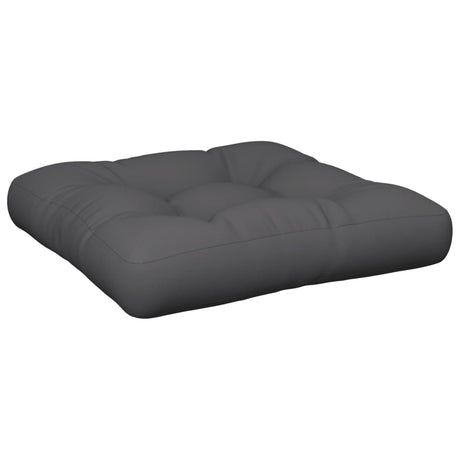Vidaxx coussin palette 60x60x12 cm tissu anthracite
