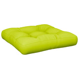 VidaXL coussin de palette 60x60x12 cm tissu vert vif