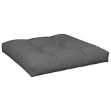 Vidaxx coussin palette 70x70x12 cm tissu anthracite