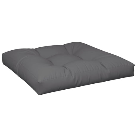 Vidaxx coussin palette 70x70x12 cm tissu anthracite