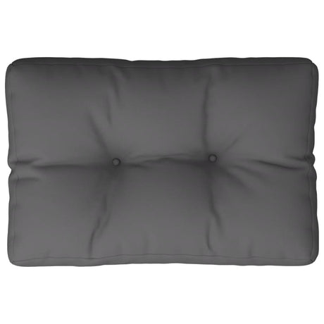 Vidaxx coussin palette 60x40x12 cm tissu anthracite