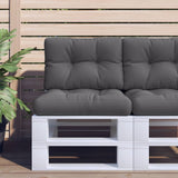Vidaxx coussin palette 60x40x12 cm tissu anthracite