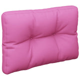 VidaXL coussins de palette 60x40x12 cm tissu rose