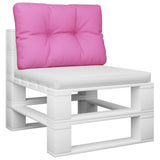 VidaXL coussins de palette 60x40x12 cm tissu rose
