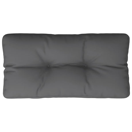 Vidaxx coussin palette 70x40x12 cm tissu anthracite