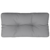 Coussin de palette Tmf tormino 70x40x12 cm tissu gris