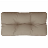 Vidaxx coussin palette 70x40x12 cm tissu taupe