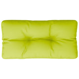 VidaXL coussin de palette 70x40x12 cm tissu vert vif