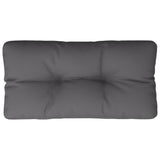 VidaXL Coussin palette 80x40x12 cm tissu anthracite