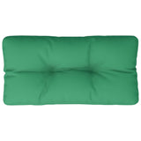 VidaXL Coussin de palette 80x40x12 cm tissu vert