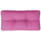 VidaXL coussin de palette 80x40x12 cm tissu rose