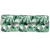 VidaXL coussin palette 120x40x12 cm tissu motif feuille