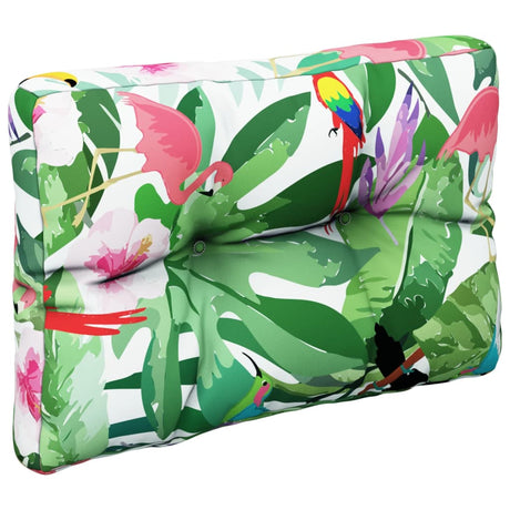 VidaXL coussins de palette 2 pcs tissu multicolore