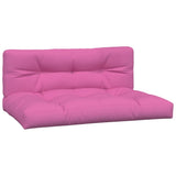 VidaXL coussins de palette 2 pcs tissu rose
