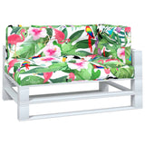 VidaXL Coussins de palette 3 pcs tissu multicolore