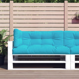 VidaXL Coussins de palette 3 pcs tissu turquoise