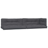 VidaXL coussins de palette 5 pcs tissu anthracite