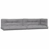 VidaXL coussins de palette 5 pcs tissu gris