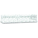 VidaXL coussins de palette 5 pcs tissu à motif de feuilles