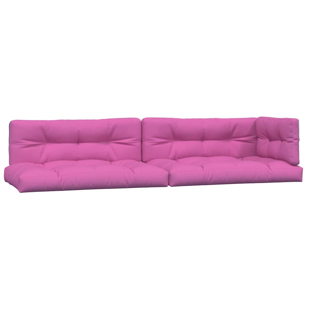VidaXL coussins de palette 5 pcs tissu rose