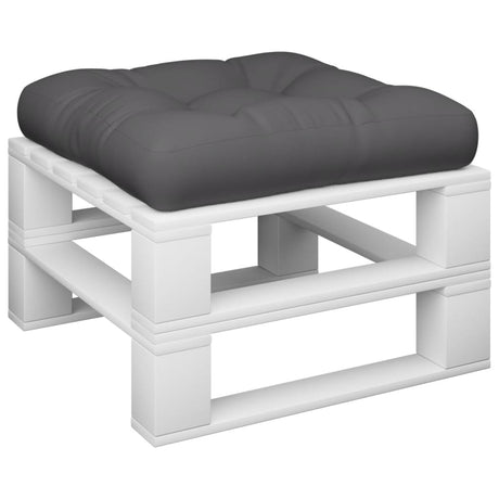 VidaXL coussin palette 60x61,5x10 cm tissu anthracite