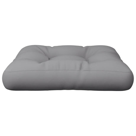 VidaXL coussin de palette tissu gris