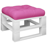 VidaXL coussin de palette 58x58x10 cm tissu oxford rose