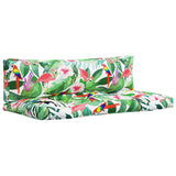 VidaXL coussins de palette 2 pcs tissu oxford multicolore