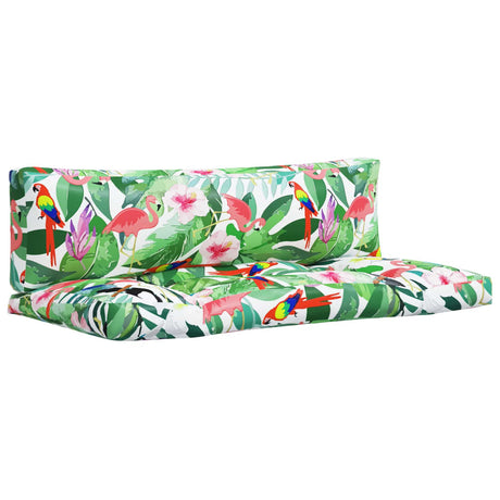 VidaXL coussins de palette 2 pcs tissu oxford multicolore