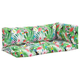 VidaXL coussins de palette 3 pcs tissu oxford multicolore