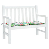 VidaXL coussin de banc de jardin 100x50x4 cm tissu oxford multicolore