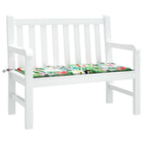 VIDAXL Garden Bench Blaža 100x50x3 cm Oxford tkanina večkolorna