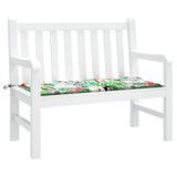 VidaXL coussin de banc de jardin 120x50x4 cm tissu oxford multicolore