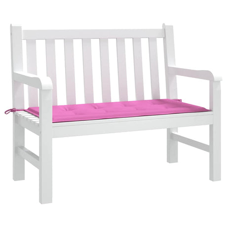 Vidaxl stoel pad effen roze 120 x 50 x 3 cm oxford stof