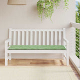 Vidaxx coussin de banc de jardin 150x50x4 cm tissu oxford motif feuille