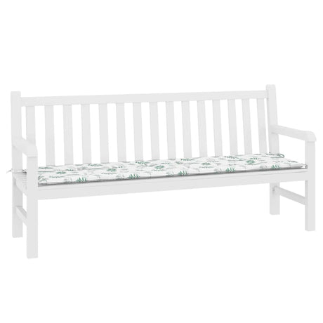 Vidaxl bankkussen blad bladontwerp 150 x 50 x 3 cm oxford stof
