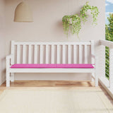 Vidaxl Garden Bench polštář 200x50x3 cm tkanina růžová