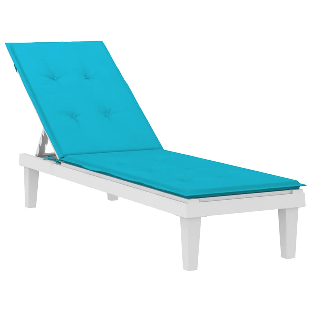 VidaXL coussin de chaise de patio tissu oxford turquoise